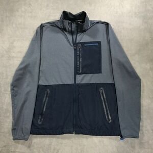 Southern Tide Jacket Men's M Blue Quick-Dry Stretch Sea Foam Performance Zip Up